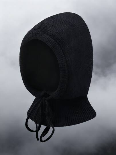 Women's Winter Hat & Scarf, Multifunctional Hooded Scarf, 2-In-1 Hooded Scarf, Fashionable Balaclava Hat, Outdoor Sports Warm Winter Balaclava Hat