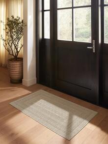 1pc Vintage Moroccan- Floral Striped Area Rug/Carpet/Doormat/Runner, Soft Washable Rug For Bathroom, Kitchen, Entryway, Hallway, Bedroom, Living Room, All Season Home Decor - Multicolor - View 6