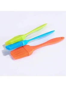 1/5支装硅胶涂油刷，厨房煎饼刷，酱汁刷，适用于烹饪、烘焙、蛋糕和甜点 - 彩色 - 查看 3