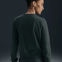 Nike One 运动连帽衫，保暖透气，舒适柔软，弹性亲肤，饰有品牌标志，拉链设计，适合健身房、日常通勤、跑步等各种场合，灰色，货号 FB5125-006 - 藍色/黑色 - 查看 2