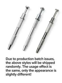 Tattooed Ball Claw Holder Professional Diamond Bracket Pick-Up Tool Body Piercing Tool With 4 Claw Tattoo Accessories Stainless Steel Pearl Grab Holder Jewelry Making Jewelry Tools 1pc 4-Prong Claw Rhinestone Grabber, Crystal Tipped Tweezer Catcher, Hole Punching Jewelry Making Grabbing Tool - Pink - View 8