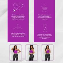 Women Tops - 紫色 - 查看 8