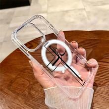 Funda para teléfono con estampado creativo cruzado, pieza única, hecha de material TPU + PC transparente, compatible con carga inalámbrica magnética, a prueba de golpes, resistente a rayones, compatible con iPhone 17 Pro Max/17/17 Pro/17/11/12/12 Pro/12 Plus/13/13 Pro/13 Plus/13 Pro Max/14/14 Plus/14 Pro/14 Pro Max/15/15 Plus/15 Pro/15 Pro Max/16/16 Plus/16 Pro/16 Pro Max/16e, S25 Ultra/S24 Plus/S23+/S22/A35/A55/A15/A16/A36/A56/A26/A54/S25 Edge - transparente - Ver 5