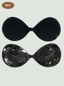 2/1pc Of Invisible Thickened Push-Up Palm Cup Nipple Adhesive Bra (With Extended Shoulder Straps 3CM Thickened) - Multicolor - View 20