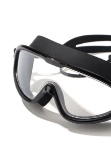 Nouveaux grands lunettes de natation pour adultes, anti-buée et anti-eau, haute clarté, convient pour les sports de plein air et aquatiques, ajustement confortable - Multicolore - Voir 5