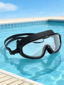 Nouveaux grands lunettes de natation pour adultes, anti-buée et anti-eau, haute clarté, convient pour les sports de plein air et aquatiques, ajustement confortable - Multicolore - Voir 8