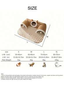Cat Tunnel, Cat Bed, Small Pet Tunnel, Small Pet Bed, Deer, Pet Bed, Hidden Play Toy, Cat Tunnel, Play & Sleep, All-In-One Bear Shaped Tunnel, Cat Bed, Pet Bed, Warm Bed, Rabbit, Hamster Tunnel Bed - Multicolor - View 2