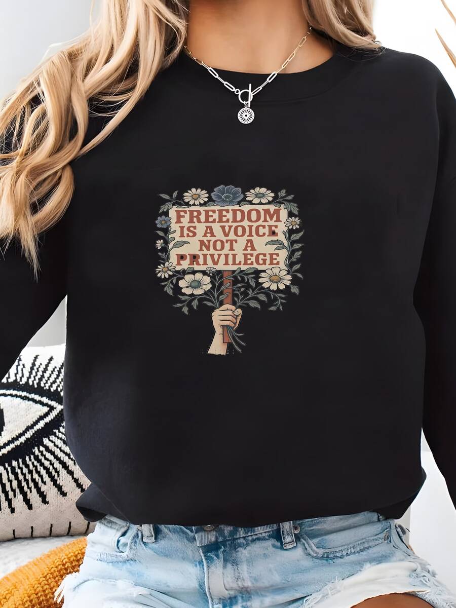 Women Sports Sweatshirts - 黑色 - 查看 1