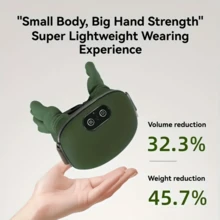 1个可充电6D仿生颈肩按摩器 - USB充电式颈肩加热按摩器，电动按摩器，6D逼真手感颈肩背部按摩器，具备斜方肌按摩和深度揉捏按摩功能，模拟真实手部按摩的舒适感，适用于颈部、肩部、上背部、下背部和腿部。居家、办公或旅行的理想礼物 - 情人节礼物，送给父母、母亲节、父亲节的完美礼物。 - 彩色 - 查看 8