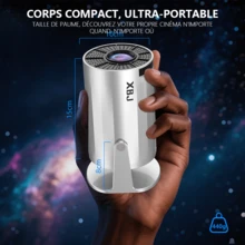 [2026 Flagship]Ultimate 4K Android Smart Projector - Revolutionize Your Movie Nights With Cinematic HDR & A3200 Chip!]Built-In Premium Bluetooth Speaker Creates A True Wireless Home Theater | 200" Giant Screen, Auto Focus, Wi-Fi 6 For Butter-Smooth Streaming | Perfect As A Christmas & New Year Proyector Gift For Family Entertainment - Xem 10