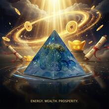 时尚玩家的低调之选：这款水晶金字塔静静地展现您的气场和风采。