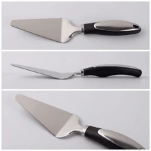 Stainless Steel Pizza Server , Multifunctional Pie Cake Slicer Cutter, Triangular Cheese Spatula Shovel, Heavy Duty Pastry Transfer Tool For Kitchen Baking, Dessert, Tart, Waffle, Durable Household Kitchen Gadget - Cheese Spatula (1 Piece) - View 7