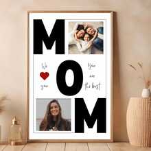 Custom Photo Booth Template, Red Photo Strip Mat 2x3, Personalized Photo Print, Custom Matting, Editable Canva Template, Digital Download - Multicolor - View 7