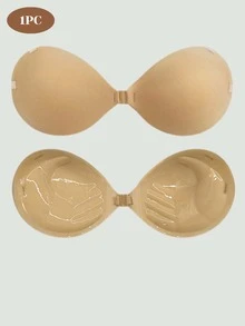 2/1pc Of Invisible Thickened Push-Up Palm Cup Nipple Adhesive Bra (With Extended Shoulder Straps 3CM Thickened) - Multicolor - View 15