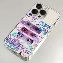 Mattel 新款热门韩剧《猎魔人》手机壳，兼容 17、16、15、14、13、12、11、Pro Max、XR、XS Max、8、7、Air Plus - 彩色 - 查看 138