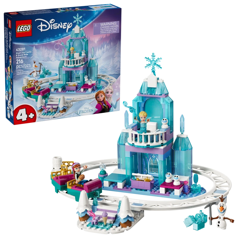 LEGO  - 43281 's Ice Castle And Snow Adventure