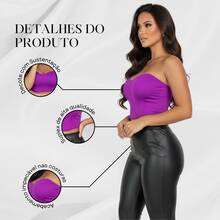Women Tops - 紫色 - 查看 6