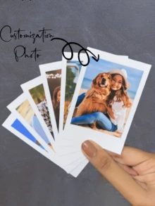 Personalized Photo Printing - Customized Anniversary & Valentine's Day Gift (For Him/Her) | Options: 1pc, 5pcs, 10pcs | Unique Romantic Gift For Boyfriend, Girlfriend, Best Friend | Warm Gift For Birthday, Anniversary | Ready-To-Frame Love Story Artwork. Gift For Her, Gift For Him, Couple Photos, Christmas Gift - Multicolor - View 4