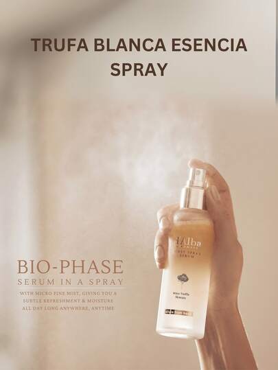 d'Alba Italian White Truffle First Spray Serum, Vegan Skincare, Hydrating Facial Mist with White Truffles, Glow Serum for Radiant Skin, All in One Care - 100ml/3.4fl.zo - Skincare Coreano,Aeromoza spray influencers sérum hidratante aqua stretch maquillaje,Aroma cítrico, enriquecido con vitamina E, extracto de trufa blanca, cosméticos para mejorar las arrugas