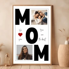 Personalized Mom Photo Definition Print – Mother's Day Gift - Multicolor - View 2