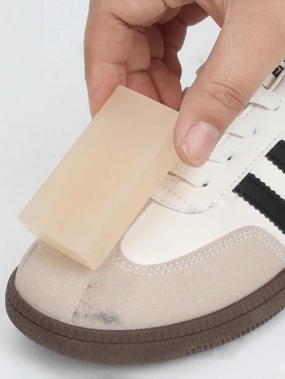 1pc Portable Suede Shoe Cleaner, No Water Needed, Easy To Carry, Suitable For Cleaning Velvet, Leather, Sneakers And White Shoes, Dry Cleaning Stain Remover, Travel-Friendly Shoe Care Eraser, Non-Abrasive Material, Great For Sneakerheads, Shoe, Spring Summer Picks, Brides Maid Gifts, Room, Bedroom Decor, Bedroom Decor, Beach, Travel, For Men, For Women, Vacation,Women's Day,Travel Essentials,Wedding Favours,Y2k,Bedroom,Car Accessories Women,Kitchen Deccor,Cute Stuff