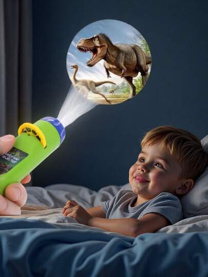 Children Dinosaur Projector Toys Educational Science Set Wall Ceiling Tent Torch Flashlight 3 Discs 24 Images Portable Night Light Technology Toy Gifts For Boys Girls Kids Gifts Toys Boys Toys Party Favours Kids Toys For Girl Games Toys Christmas Kids Toys Boys Gifts Boys Stocking Stuffer Toys Dinosaur