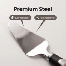 Stainless Steel Pizza Server , Multifunctional Pie Cake Slicer Cutter, Triangular Cheese Spatula Shovel, Heavy Duty Pastry Transfer Tool For Kitchen Baking, Dessert, Tart, Waffle, Durable Household Kitchen Gadget - Cheese Spatula (1 Piece) - View 4