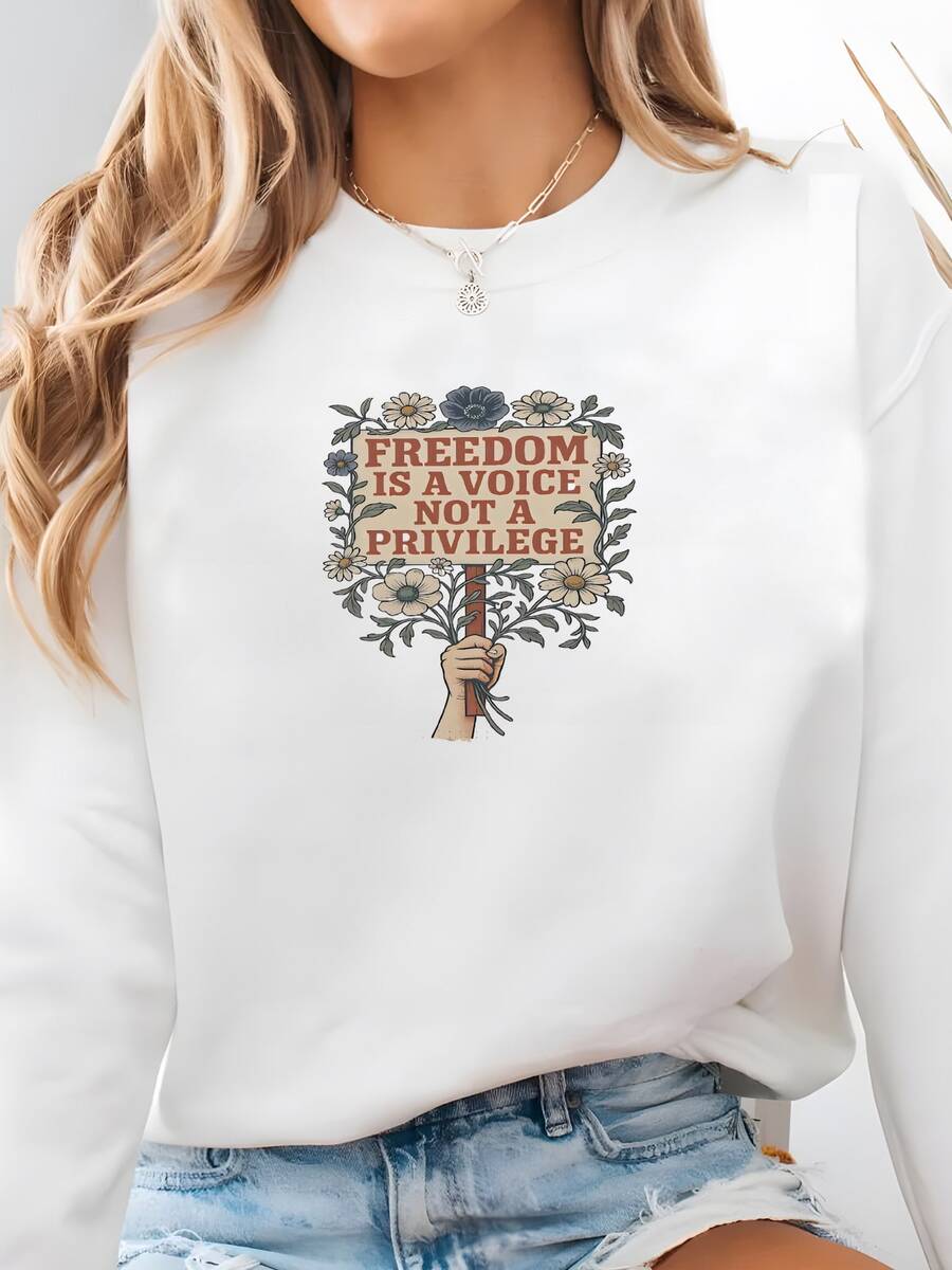 Women Sports Sweatshirts - 白色 - 查看 1