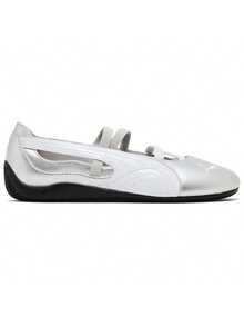 Puma Wmns Speedcat Ballet 'Metallic Silver'- 401581-01 | Modern Street Style, Comfortable All-Day - Silver - View 3
