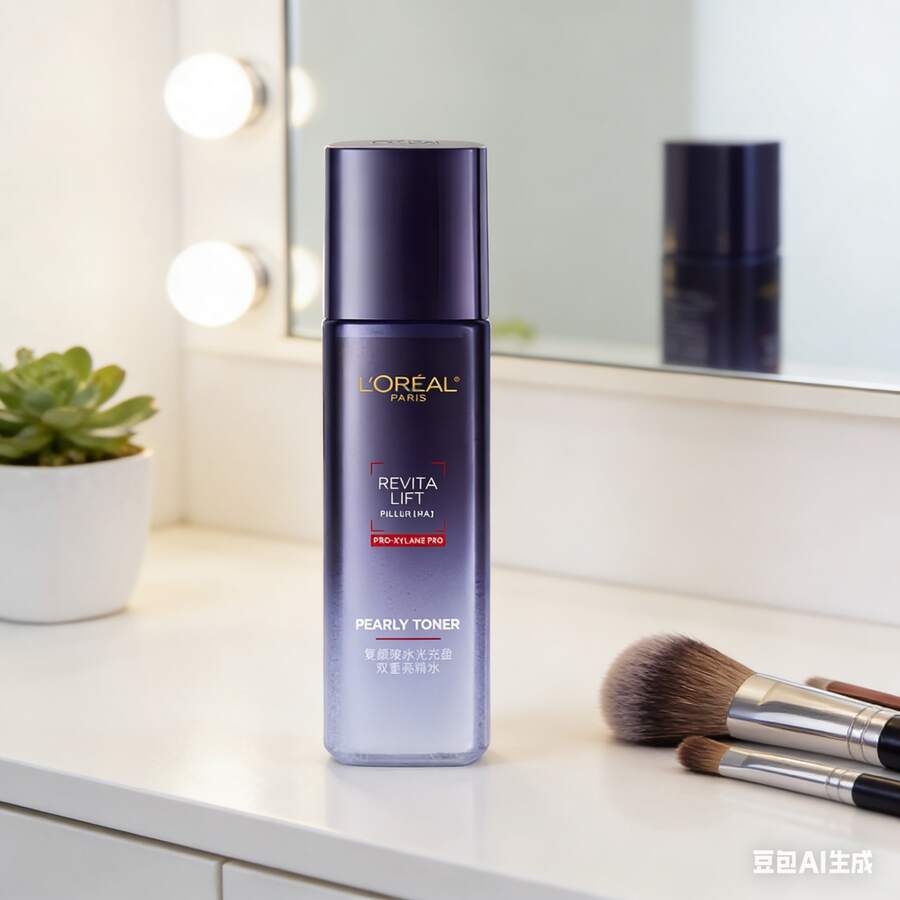 LOREAL L'Oreal Hyaluronic Acid + Pro-Xylane Essence, 65ml Hydrating & Plumping Facial Toner For Dewy Glow