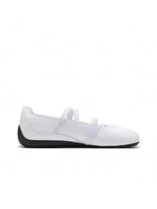 Puma Wmns Speedcat Ballet 'Metallic Silver'- 401581-01 | Modern Street Style, Comfortable All-Day - White - View 3