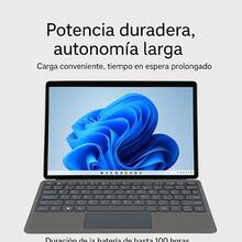 TUNKE Funda Con Teclado Para Surface Pro 8/9/10/X,español - Gris - Ver 5