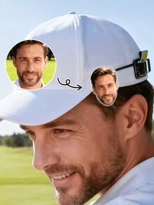 1/3/5pcs Personalized Acrylic Hat Clip With Photo, Customizable With Portrait/Pet Image, Fun Gift, Children's Growth Souvenir, Hat Accessory, Suitable For Hats, Clothing, Golf Bags, Hats, Sun Hats, Belts, Golf Accessories, Ideal Gift For Boyfriend/Kid/Girlfriend/Parents/Family/Friends/Lover/Dog Lover - Suitable For Back To School/Anniversary/Valentine's Day/Father's Day/Mother's Day/New Year.