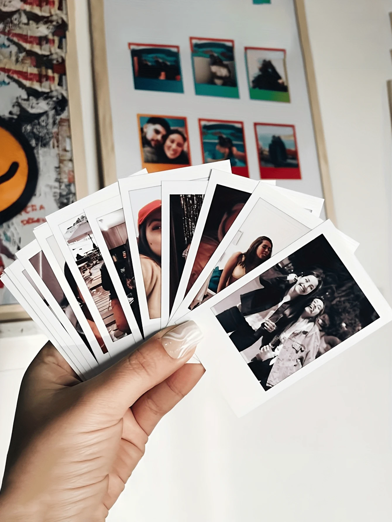 Personalized Photo Printing - Customized Anniversary & Valentine's Day Gift (For Him/Her) | Options: 1pc, 5pcs, 10pcs | Unique Romantic Gift For Boyfriend, Girlfriend, Best Friend | Warm Gift For Birthday, Anniversary | Ready-To-Frame Love Story Artwork. Gift For Her, Gift For Him, Couple Photos, Christmas Gift - Multicolor - View 1