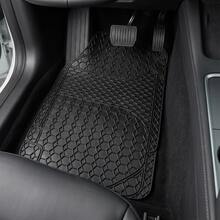 4件套通用汽车脚垫套装 - 防水、防滑、易清洁。收到后，请放置于通风处1-2天，异味即可散去。 - 黑色 - 查看 2