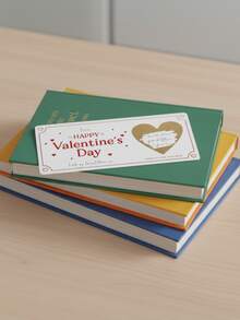 1pc Customized Scratch Card, Personalized Scratch Card, Couple Customized Scratch Card, Customized Scratch Card With Text, Fun Scratch Card, Party Scratch Card, Holiday Scratch Card, Gift Packaging Scratch Card, Christmas Gift Scratch Card, Santa Claus Scratch Card, Christmas Hat Scratch Card, Gift For Him/Her Scratch Card - Couple model - View 4