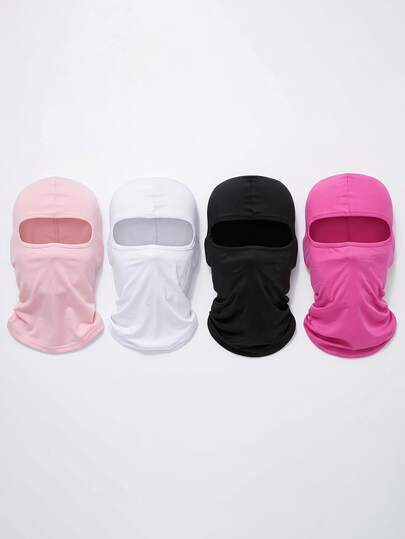 1件装男女通用拉法帽面罩颈部保暖套，透气滑雪面罩，适合户外运动、日常出行、徒步旅行、骑行、钓鱼、通勤，四季皆宜。