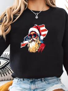Women Sports Sweatshirts - Black - View 1