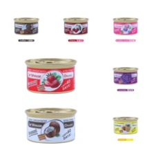 1个装车载空气清新剂，持久留香纤维块固体空气清新剂，除臭装饰，适用于汽车、家居、衣橱、浴室、卧室、办公室，天然香型如香草、樱桃、薰衣草、草莓、椰子，男女皆宜，适合派对、生日、圣诞节等场合。 - 多種香型 - 查看 10