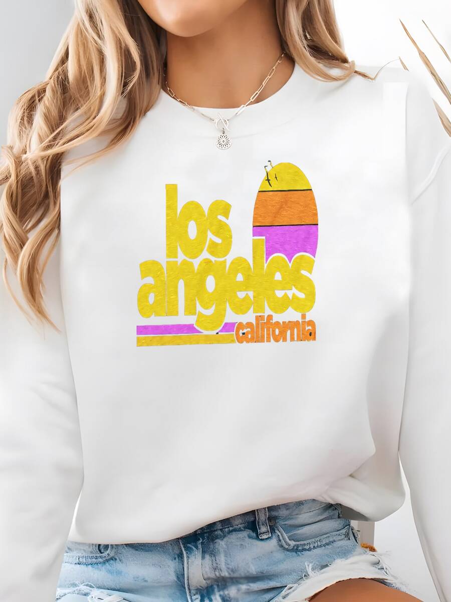 Women Plus Size Sports Sweatshirts - 白色 - 查看 1