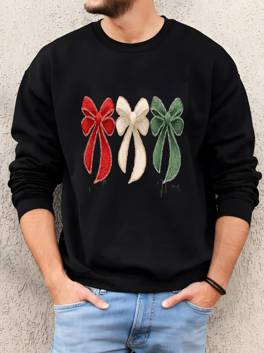 Hombres ® Lo Alabaré En Cada Temporada Camisa, Camisa De Jesús, Camisa De Fe De Navidad, Camisa De Navidad, Camisa Cristiana, Versículo De La Biblia Sudadera - Negro - Ver 1