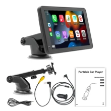 BQCC 7英寸无线CarPlay安卓车载触控高清屏车载播放器，安装简便，支持TF卡/USB/蓝牙播放