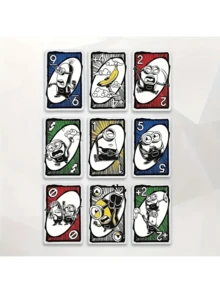 Mattel 1set UNO Flip! Game Family Fun Entertainment Board Game Fun Poker Toy Gift Box Uno Card Game Birthday Gift, New Year Gift, Valentine's Day Gift, Easter Gift(Random Style) - Multicolor - View 8