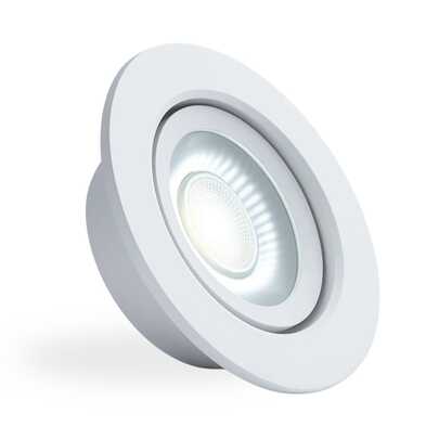 Spot Led Redondo 6500k 7w Branco Frio