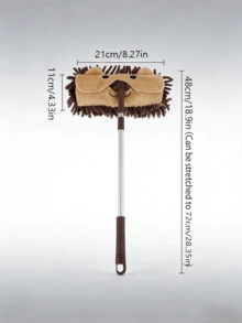 Trapeador de patrones de dibujos animados en miniatura para la limpieza del hogar, disponible en 3 colores, adecuado para el baño, la sala de estar, la cocina y talla grande, ideal para la limpieza de Año Nuevo, el regreso a la escuela, regalos de fiesta y limpieza del hogar - Multicolor - Ver 9