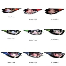 2D Anime Car Sticker, Japanese Cartoon Girl Vinyl Decal For Car Exterior, Motorcycle, Electric Scooter, Computer Case Decoration, Waterproof And Sunproof Material Won't Damage Car Paint, Creative Itasha Style Accessory To Add Personalized And Visual Impact For Anime Fans And Car Modification Enthusiasts - Multicolor - View 9
