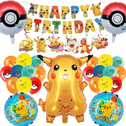 Themed Balloons, Suitable For Birthday, Holiday Decorations, Indoor/Outdoor Decor,  Themed Party Photo Backdrop