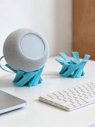 Giá đỡ treo độc quyền cho HomePod Mini | Đế tối giản in 3D | Trang trí bàn làm việc chống trượt, ổn định | Thiết bị âm thanh tích hợp giúp bạn tận hưởng trải nghiệm âm thanh sống động.