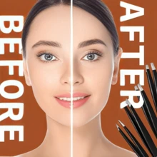 4pcs Stainless Steel Precision Tweezers Set, Professional Eyebrow Tweezers, Suitable For Facial Hair Removal, Unisex,Giveaways,Travel,Cheap Stuff,Travel Essential - Black - View 6