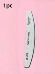 Nail Files, 100/180 Grit, Double Sided Emery Board Washable Emery Boards Reusable Nail Buffers Manicure Tools For Natural Nails Acrylic Nails Home And Salon Use - Light Grey - View 11